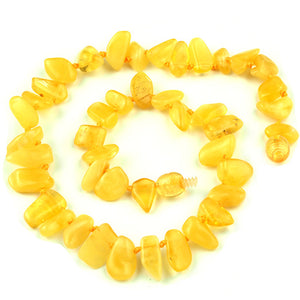 Baby Teething Necklace Special Dog Tooth Shaped Beads