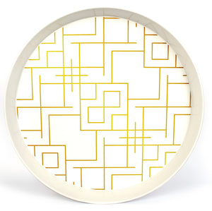 maze serving tray