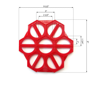 pierogi form dimensions