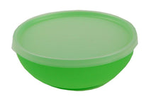 Load image into Gallery viewer, plastic bowl with lid green