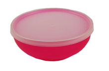 Load image into Gallery viewer, Plastic Bowls With Lids Yellow, Orange,  Red, Purple Collection Of 4, 6, 8 or 12