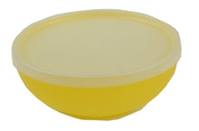 Load image into Gallery viewer, plastic bowl with lid yellow