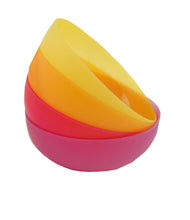Load image into Gallery viewer, plastic bowls rainbow colors