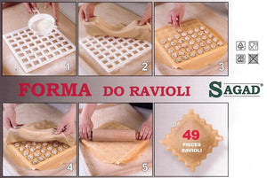 how to use ravioli form