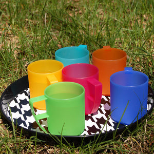 Large  Reusable Plastic Mugs